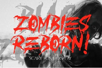 Zombies Reborn font