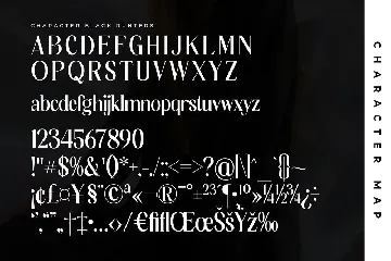 Black Runters A New Display Serif Font