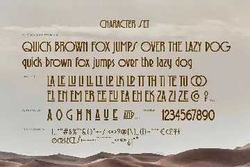 Zeppelotta - Classic Art Deco Type font