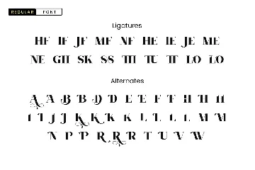 Filora All Caps Serif Font