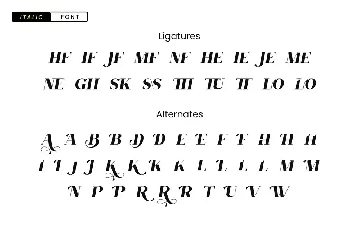 Filora All Caps Serif Font