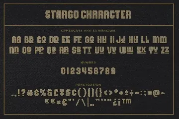 Stargo a Modern Rounded Font