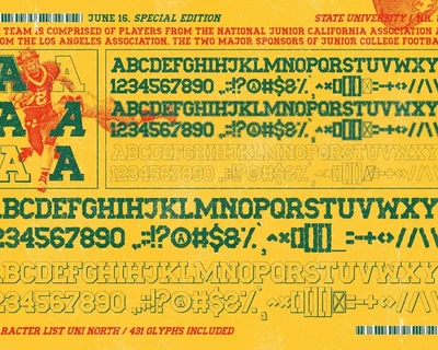 UNI North Font