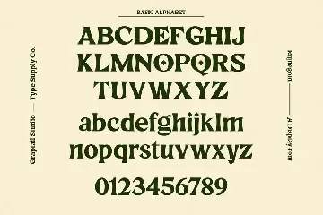 Rhinegold - Display Font