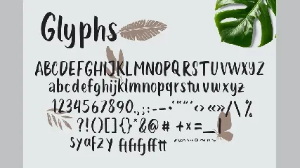 Lintang - Brush Font