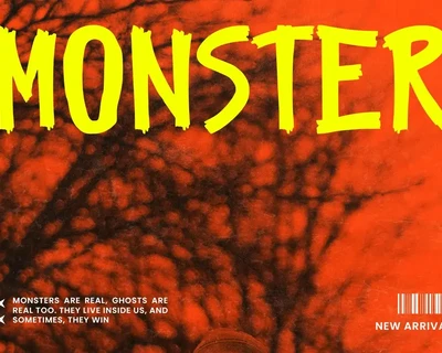 Ranch Field Scary Display Font