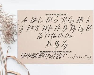 Alexanna - Signature Font