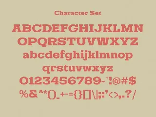 Slabtro Slab Serif Display Font