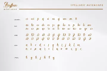 Aiytha-Elegant Caligraphy Font
