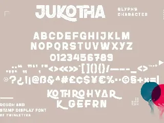 Jukotha font