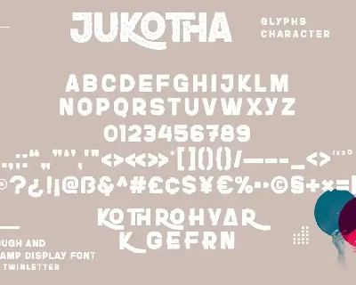 Jukotha font