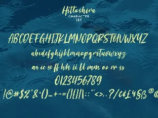 Hittoshira Handwritten Script Font
