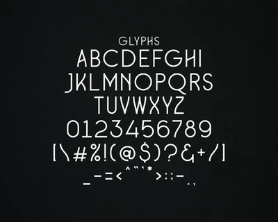 The Ghones font