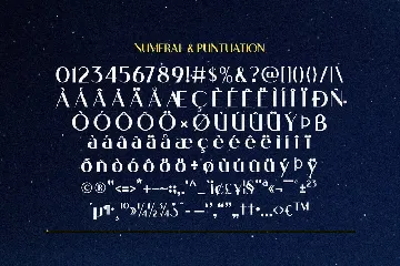 Bluestars font