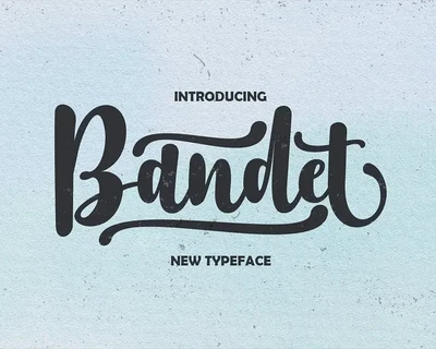 Bandet font