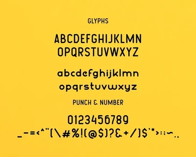 Shadyen rounded font