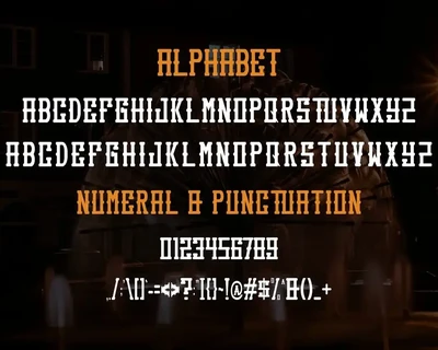 Tumbas Lochini - a Popular Font