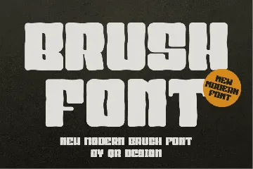 Cotus Jigozil Brush font