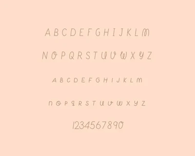 Taste of Sweet | a cute handwritten quote font