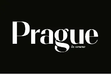 Prague font