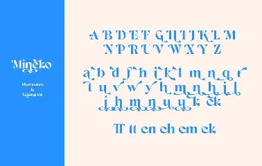 Mineko font