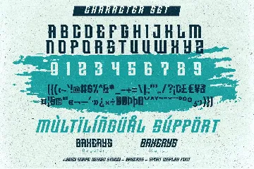 Baxerys - Sport Font