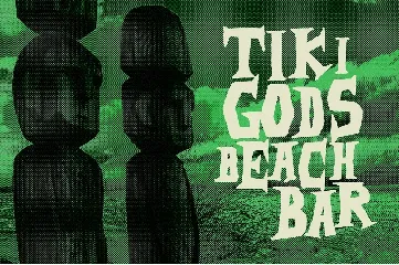 Surfnik: A Hand-Made Vintage Surf and Beatnik Font