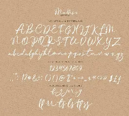 Malliso - Handwritten Script Font