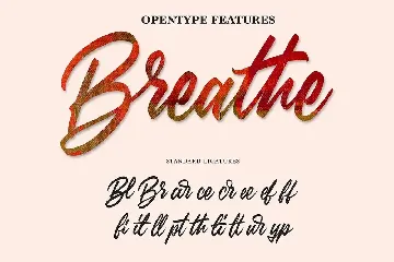 Blurin Script font