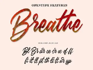 Blurin Script font