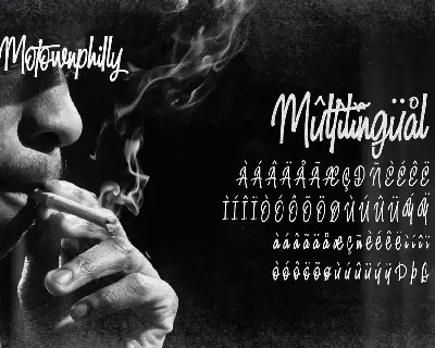 Motownphilly - Classic Handdrawn Type font