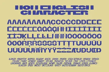 Banigar font