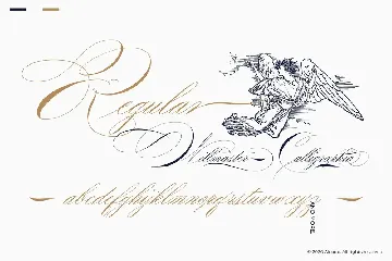 Willmaster Calligraphia font