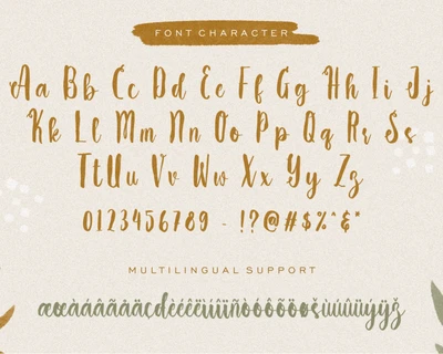 Wilmers Handwriting Brush font