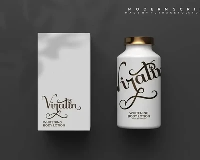 Marceila - Modern Script font