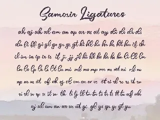 Samosir | Handwritten Font