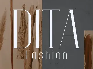 Ditalya - Modern Serif Font