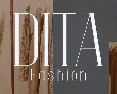 Ditalya - Modern Serif Font