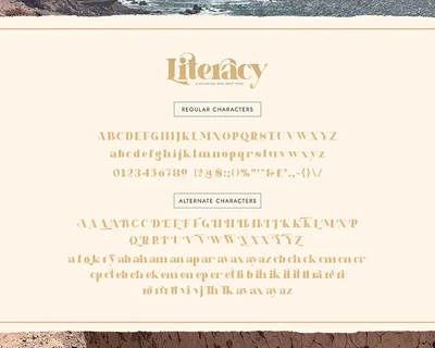 Literacy Serif Font
