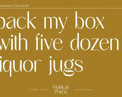 Mythical Prince font