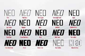 FX Neofara font