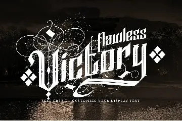 FireFlight | Blackletter Modern Font