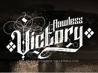 FireFlight | Blackletter Modern Font