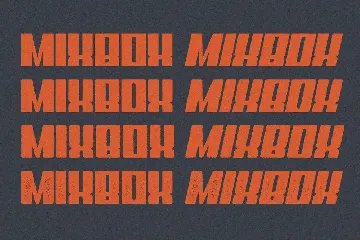 8 Font - MixBox Font Family