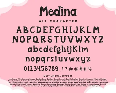 Medina font
