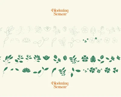 Blooming Season font
