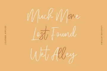 Melly Hailey Handwritten Font