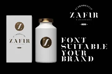 Zafir - Serif Font