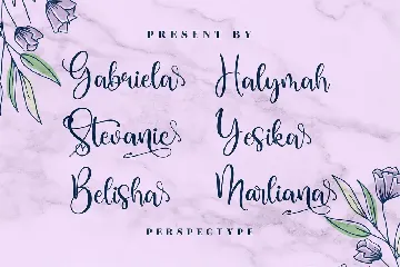 Delisha Glande Beautiful Script font