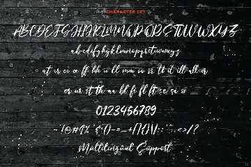 Mistychain Brush Script Font